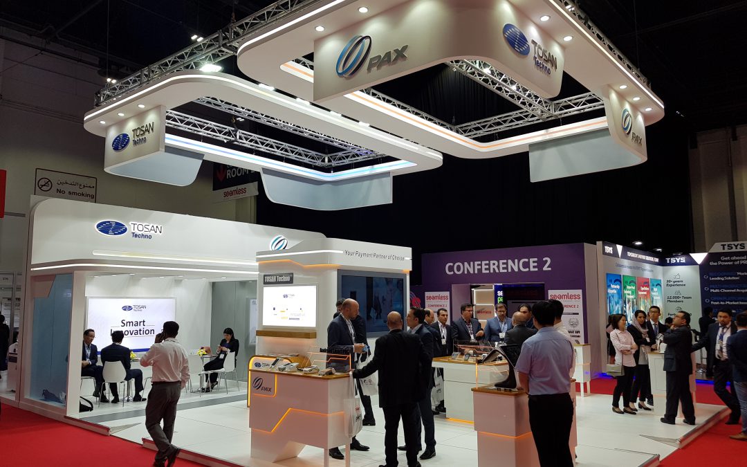 TOSAN Techno & PAX Technology participated in the Seamless Middle East (Dubai 2018)