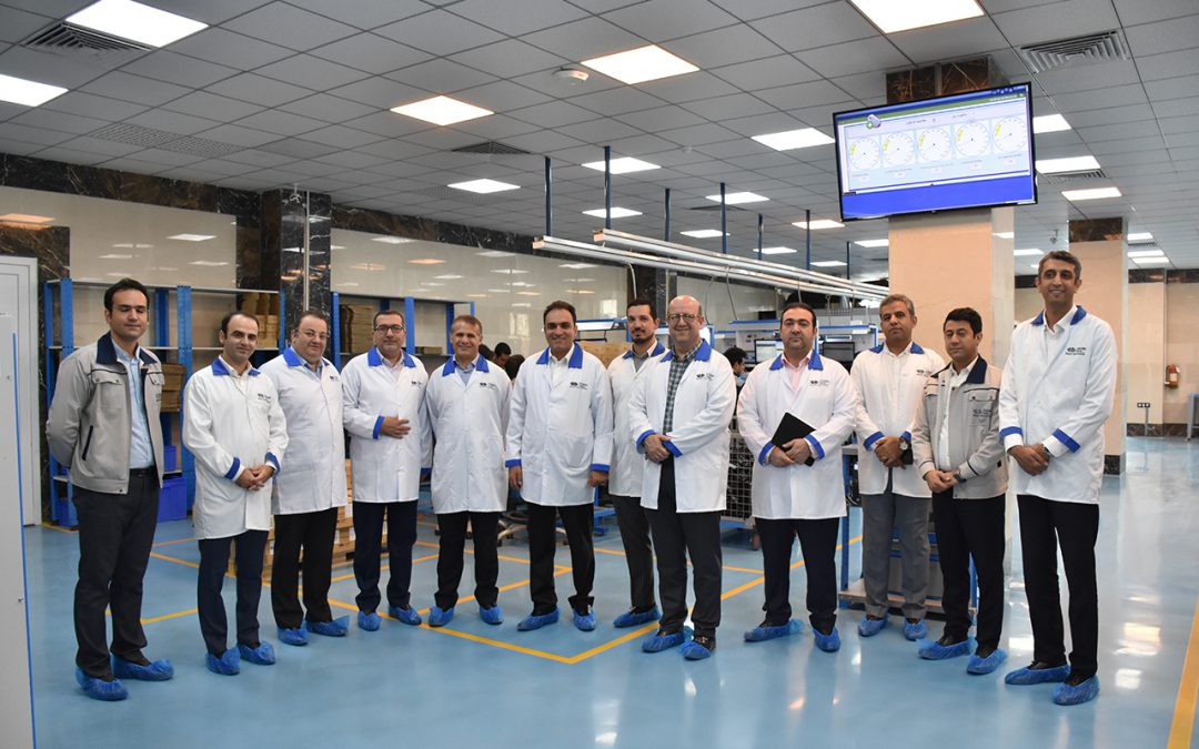 Refah Chain Stores senior executives visited TOSAN Techno Production Site