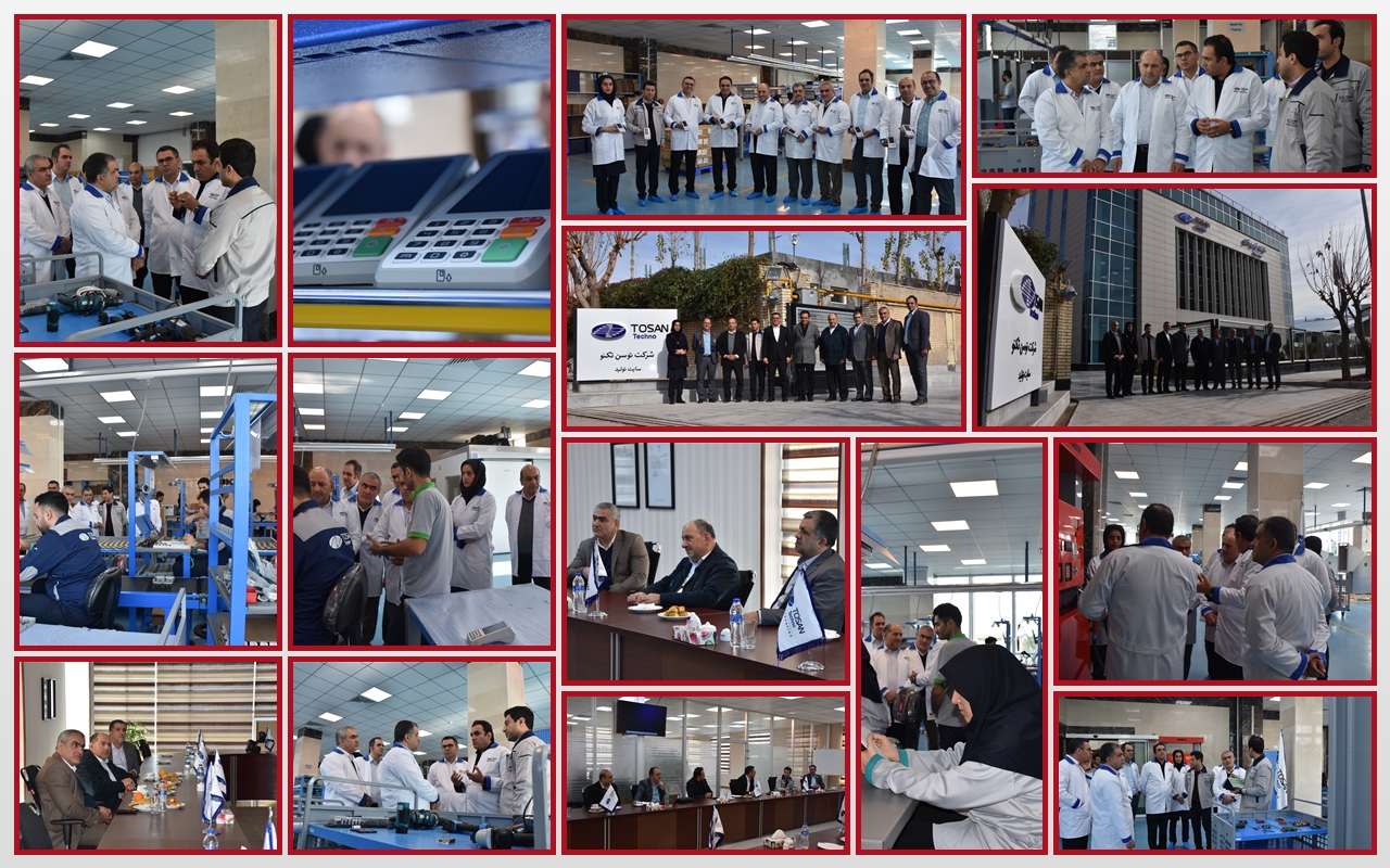 ansar-bank-senior-executives-visited-tosan-techno-production-site
