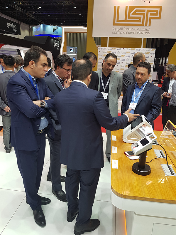 TOSAN Techno Stand in the Seamless Middle East 2018